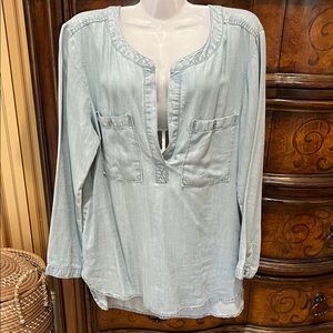 Light Blue Women's Top
